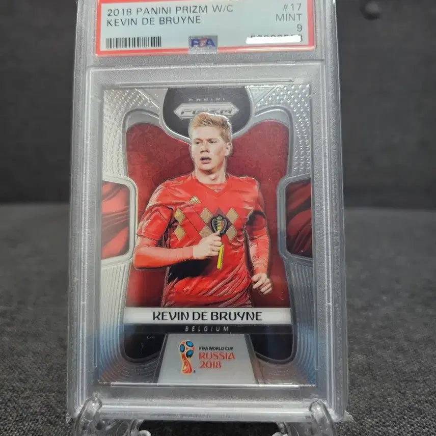 [BUNJANG] 2018 World Cup Panini Prizm Kevin De Bruyne PSA 9 / 2018 월드컵 파니니 프리즘 케빈 더브라위너 psa9