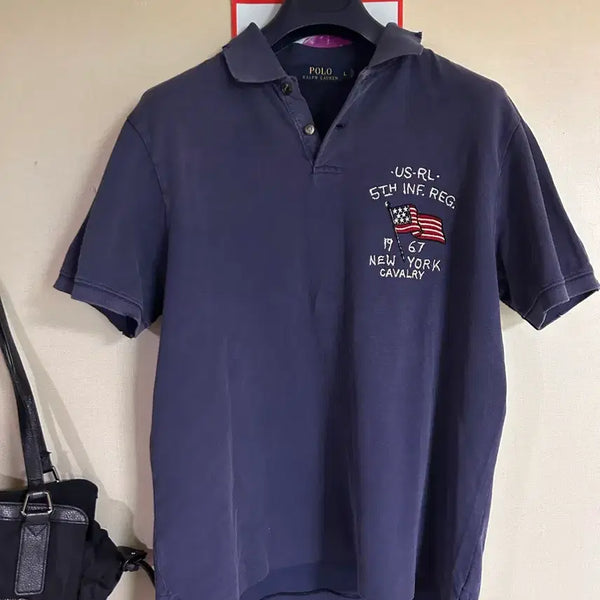 [BUNJANG] Polo Ralph Lauren Navy Short Sleeve Polo Shirt US-RL / 폴로 랄프로렌 네이비 반팔 카라티 US-RL