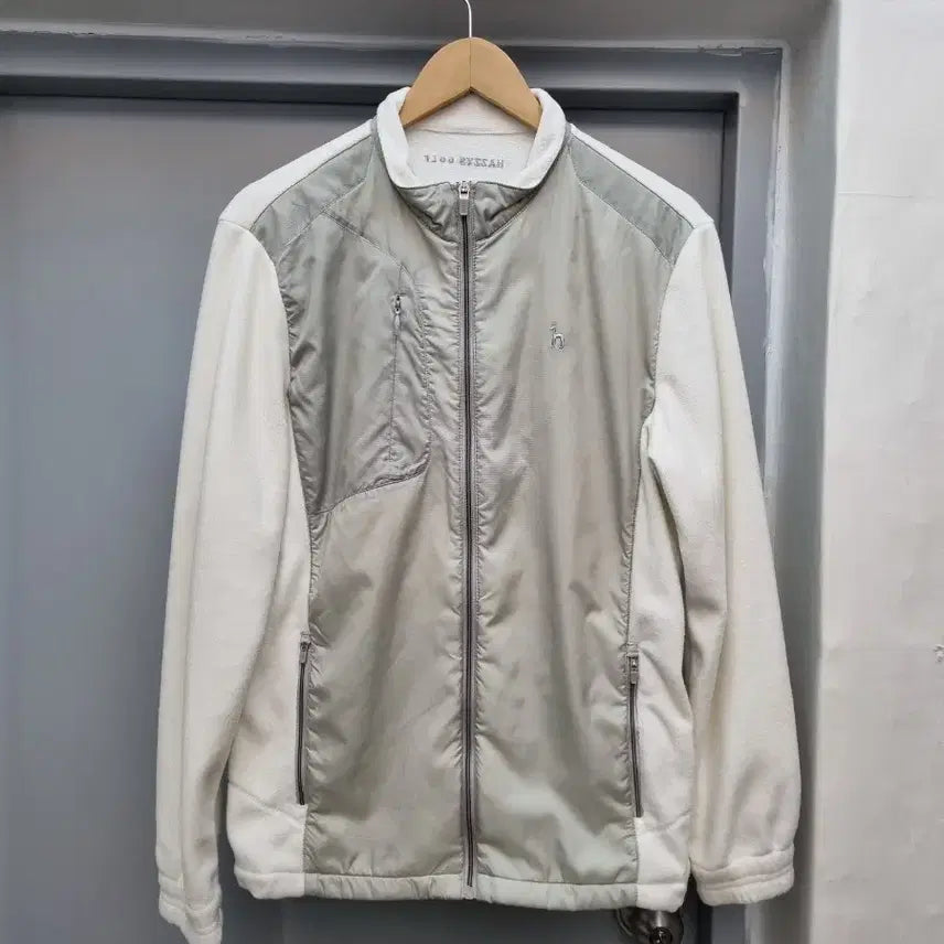[BUNJANG] Hazzys Golf Fleece Jacket / 헤지스 골프 후리스 자켓 100