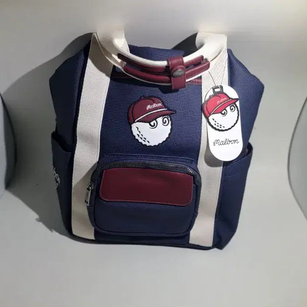 [BUNJANG] Malbon Golf Bucket Tote Backpack (M5343PBG25) / MALBON GOLF 버킷  토트백팩(M5343PBG25)