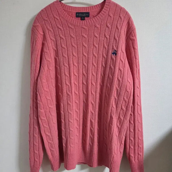 [BUNJANG] Brooks Brothers Cable Knit Sweater XL / (XL) 브룩스 브라더스 케이블 니트
