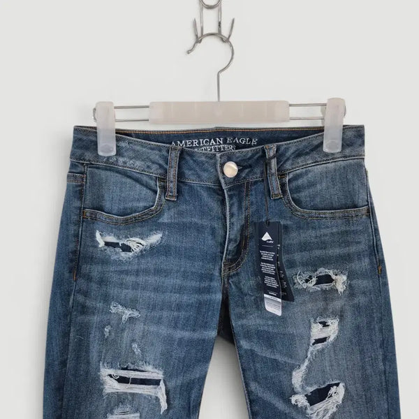 [BUNJANG] American Eagle Stretch Denim Jeans Women's Size 26-27 / 새상품[26~27]아메리칸이글 데님 청바지 스판 여성