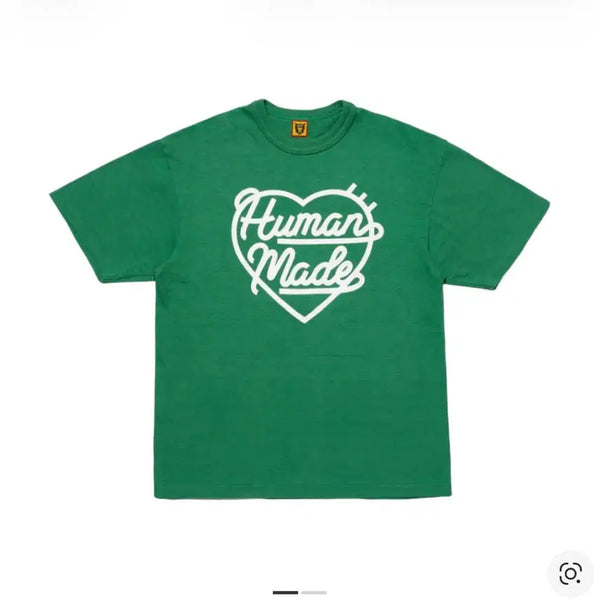 [BUNJANG] Human Made Color T-Shirt Green L / 휴먼메이드 컬러 티셔츠 그린 L