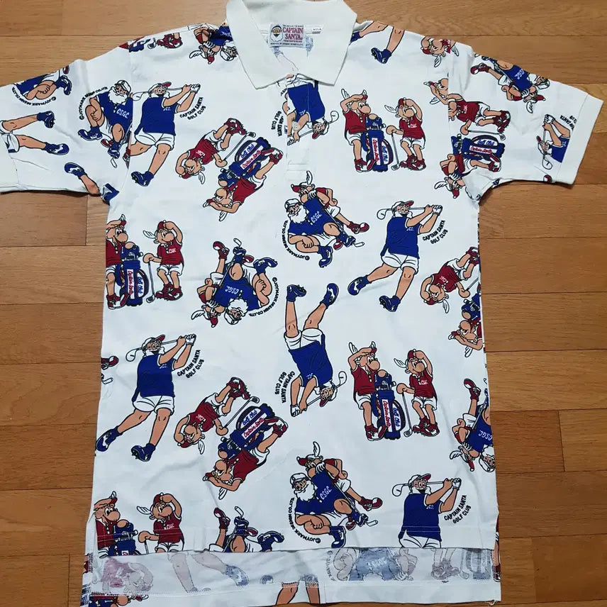 [BUNJANG] Captain Santa T-Shirt / 캡틴산타티