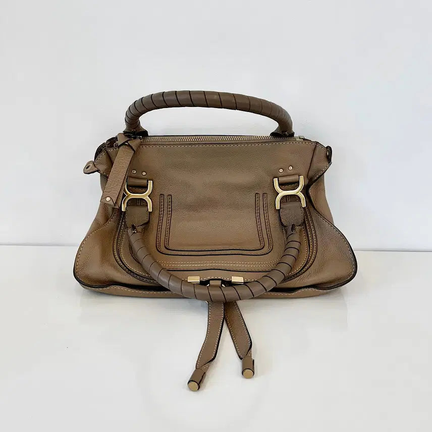 [BUNJANG] Chloe Marcie Leather Crossbody Bag / 끌로에 마르씨 백