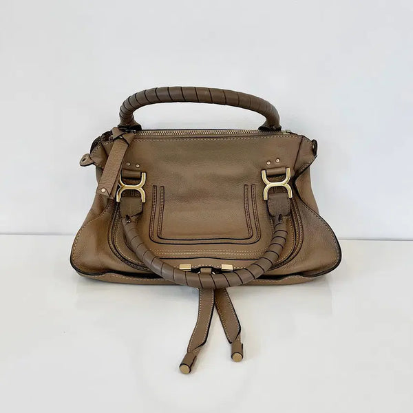 [BUNJANG] Chloe Marcie Leather Crossbody Bag / 끌로에 마르씨 백