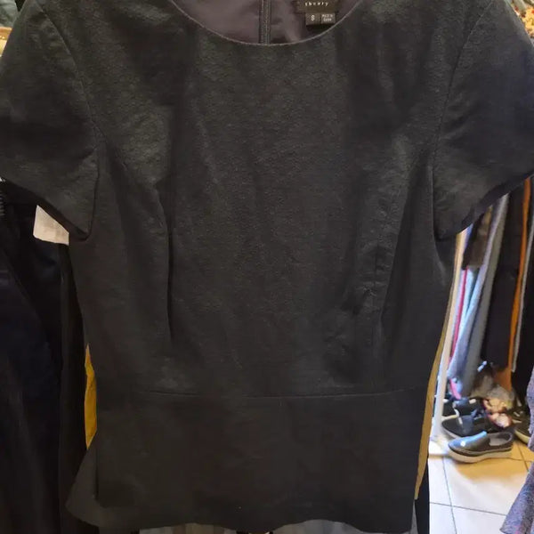 [BUNJANG] Theory Peplum Blouse / 띠어리 페블럼 블라우스