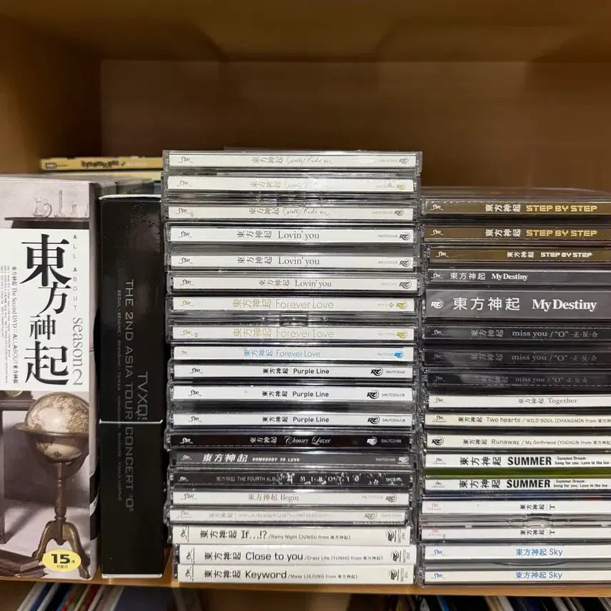 [BUNJANG] TVXQ! (DBSK) CDs and DVDs Bundle Set / CD 동방신기 다수 dvd 동방신기