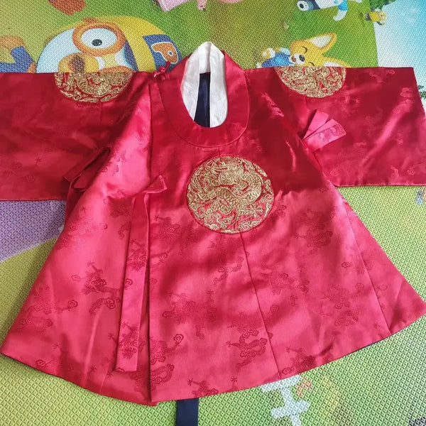 [BUNJANG] Traditional Doljabi Set with Numerous Hanbok and Accessories / 전통 돌잔치 한복,소품일괄 (용포세트,한복다수)