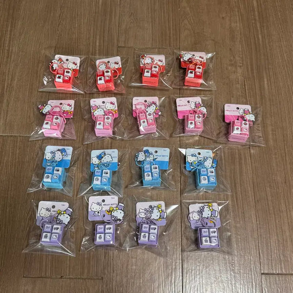 [BUNJANG] Hello Kitty Keycap Keychain / 헬로키티 키캡 키링