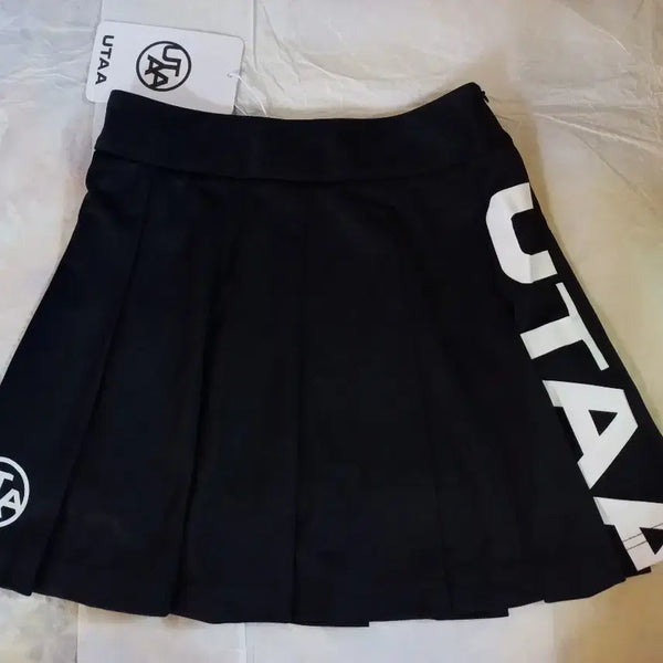 [BUNJANG] UTAA Pleated Skirt Black / UTAA 플리츠 스커트 블랙