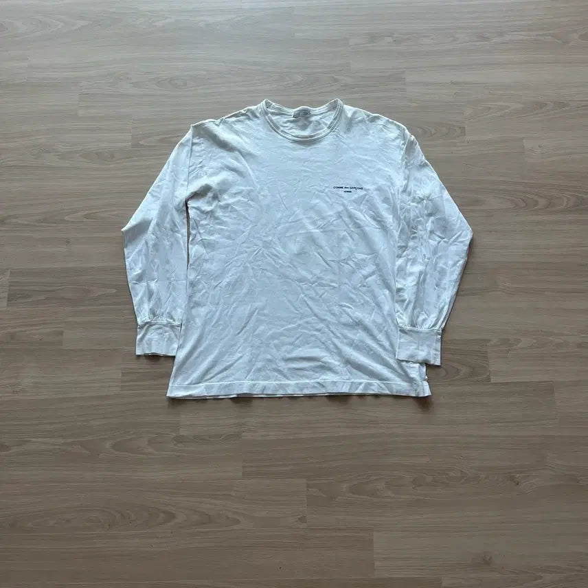 [BUNJANG] Comme des Garçons Homme 90s Long Sleeve Shirt White / 90s 꼼데가르송 옴므 롱슬리브 화이트