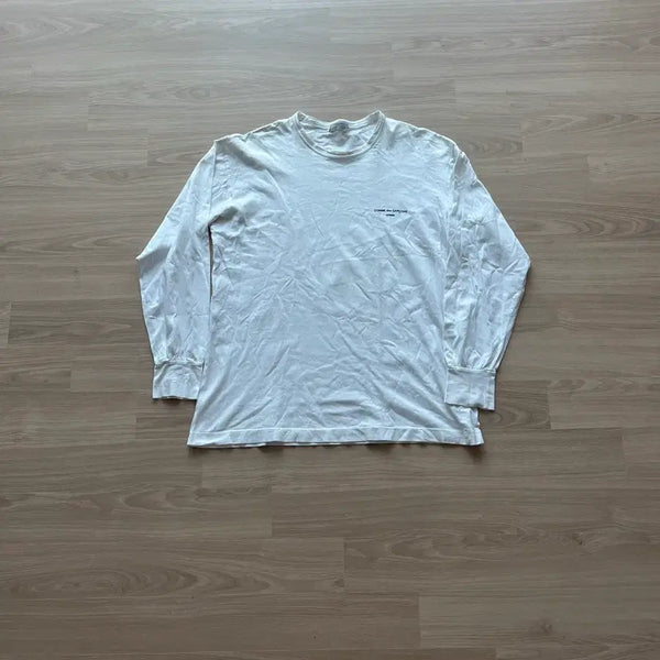 [BUNJANG] Comme des Garçons Homme 90s Long Sleeve Shirt White / 90s 꼼데가르송 옴므 롱슬리브 화이트