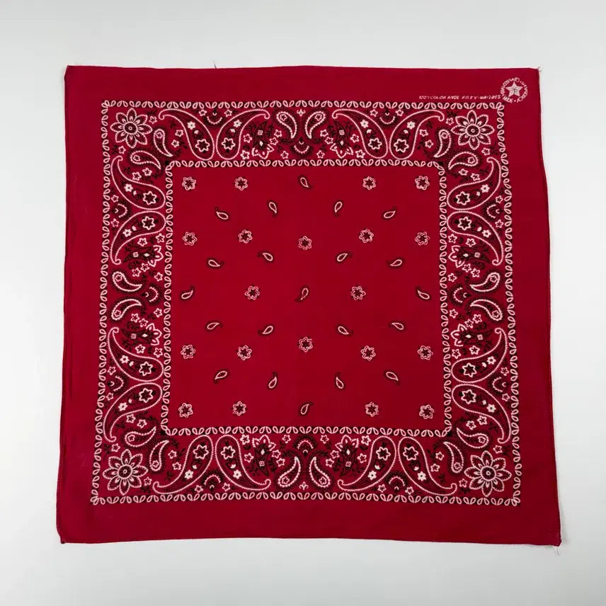 [BUNJANG] Vintage Paisley Bandana (Made in USA) / 빈티지 페이즐리 반다나 Made in USA