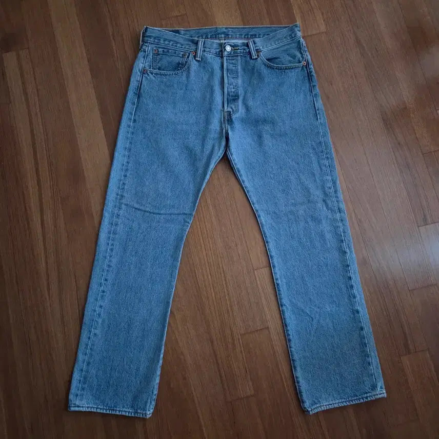 [BUNJANG] Levi's 501 Original Fit Jeans Light Indigo 34x30 / 리바이스 501 오리지널 진 라이트인디고 34x30사이즈