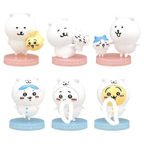 [BUNJANG] Nongdamgom x Chiikawa Collaboration Figure / 농담곰 치이카와 콜라보 피규어