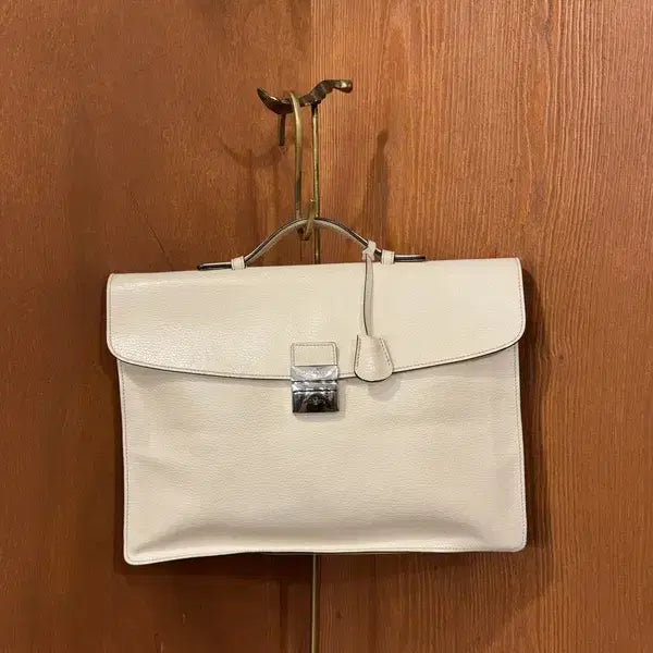 [BUNJANG] Marinella Leather Briefcase / 마리넬라 브리프케이스