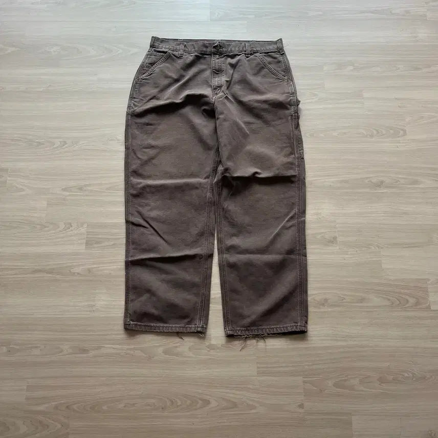 [BUNJANG] Carhartt Carpenter Pants Brown / [38] 올드 칼하트 카펜터팬츠 브라운
