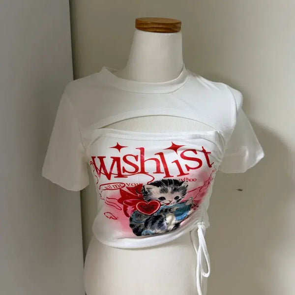 [BUNJANG] Unique Short Sleeve T-Shirt / 반팔 교신가능