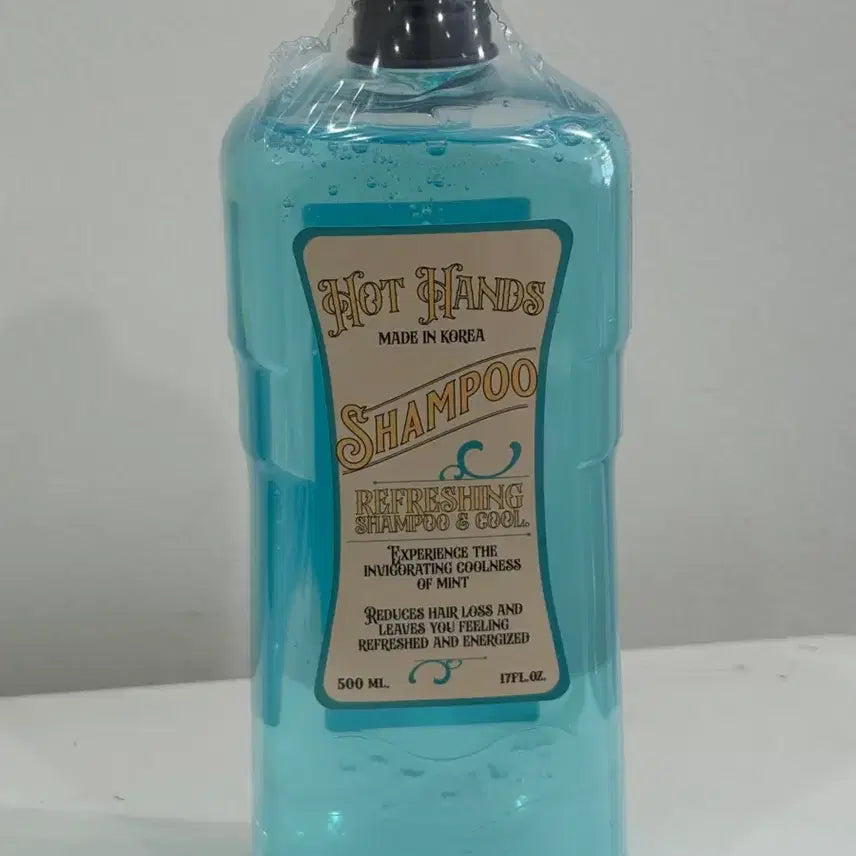 [BUNJANG] Hot Hands Refreshing Cool Shampoo 500ml / 핫핸즈 리프레싱 쿨 샴푸