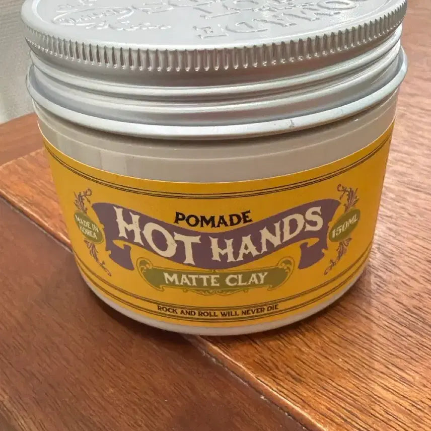 [BUNJANG] Hot Hands Matte Clay Pomade / 핫핸즈 매트클레이 포마드 (택배비 X)