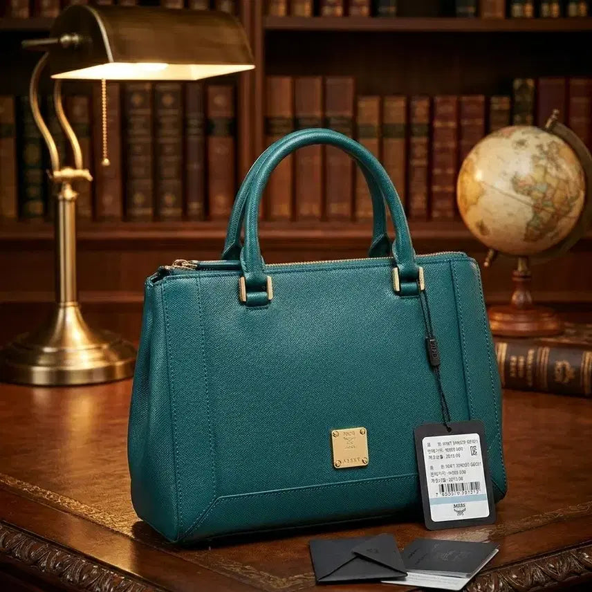 [BUNJANG] MCM S Tote Bag Black & Green / 정품MCM (S토트백) 블랙&그린 개당가격