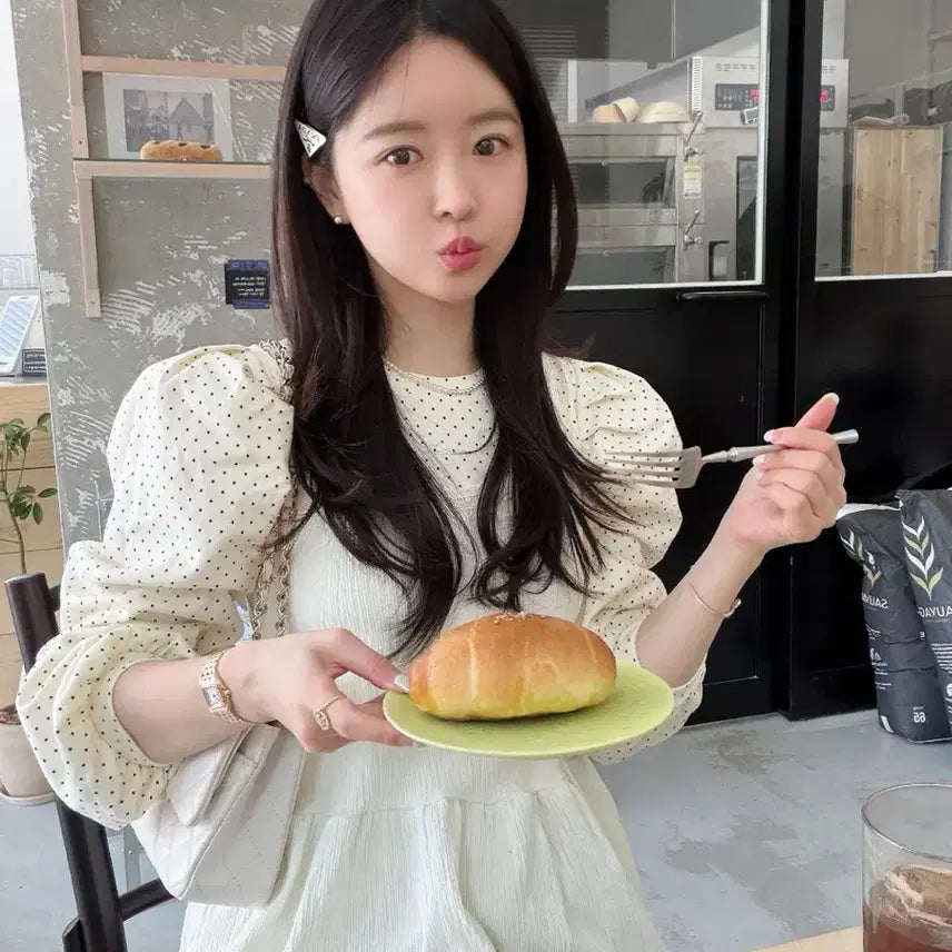 [BUNJANG] Bycini Pleated Bustier Ivory / 바이씨니 주름 뷔스티에:)