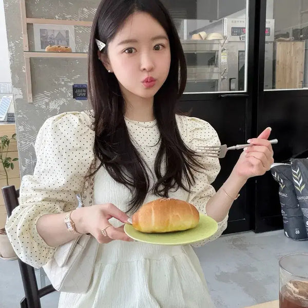 [BUNJANG] Bycini Pleated Bustier Ivory / 바이씨니 주름 뷔스티에:)
