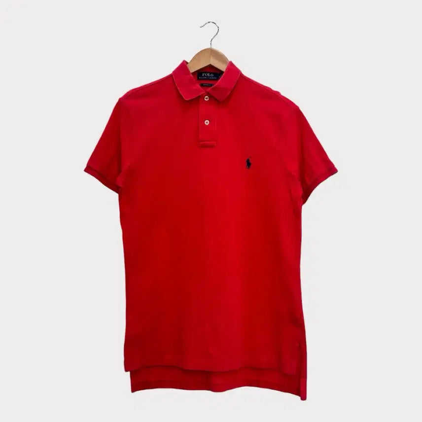 [BUNJANG] Polo Ralph Lauren Short Sleeve Polo Shirt Red / [S] 폴로 랄프로렌 반팔 카라티 레드