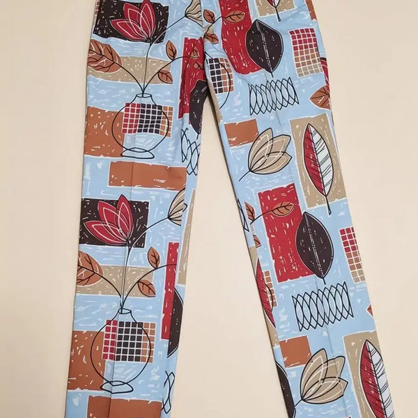 [BUNJANG] Dolce & Gabbana Patterned Cotton Pants (Women's Plus Size) / 여성 빅사이즈 D&G 돌체앤가바나 패턴 바지