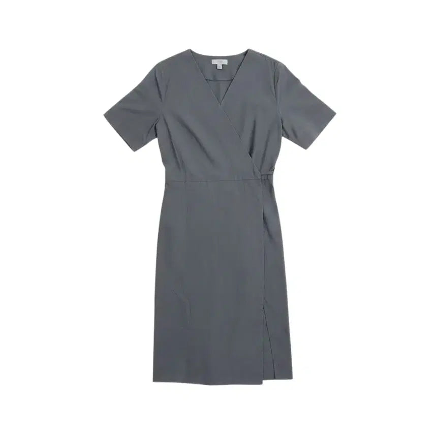 [BUNJANG] COS Wrap Style Short Sleeve Dress / 여성76/ COS 코스 랩스타일 반팔 원피스 CH 37-38