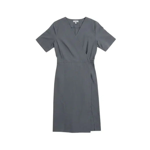 [BUNJANG] COS Wrap Style Short Sleeve Dress / 여성76/ COS 코스 랩스타일 반팔 원피스 CH 37-38