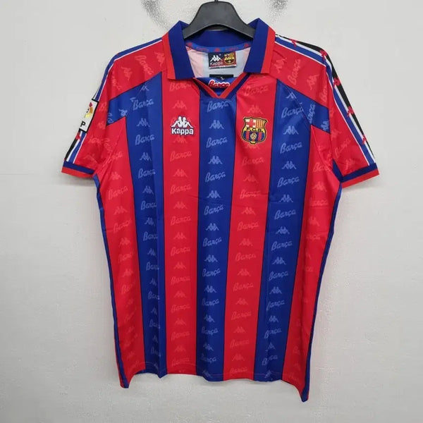 [BUNJANG] Barcelona Retro Football Jersey XL / 바르셀로나 레트로 축구 유니폼