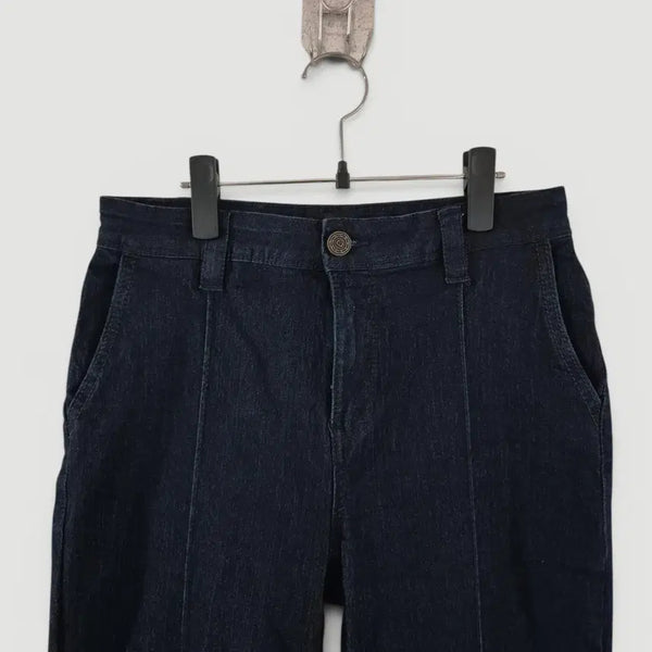 [BUNJANG] Carrera Wide Denim Jeans - Women's / [28]카레라 와이드 데님 청바지 스판 여성