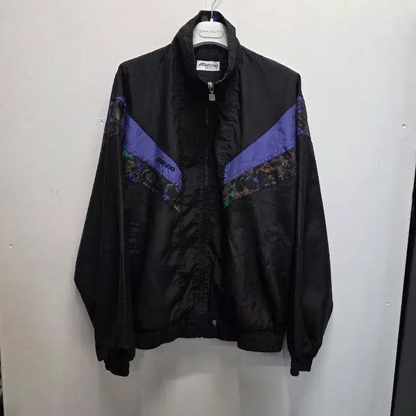 [BUNJANG] Mizuno Black Windbreaker Jacket / [100]미즈노 바람막이 점퍼 자켓
