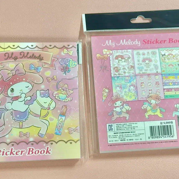 [BUNJANG] Sanrio My Melody Sticker Book / 마이멜로디 스티커북