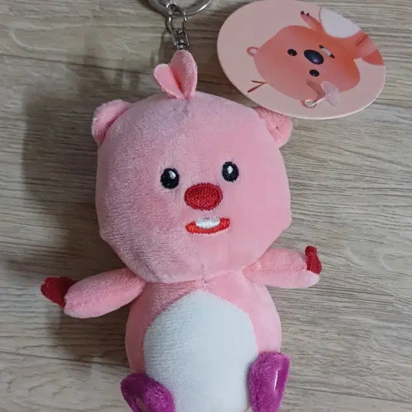 [BUNJANG] Jjaengmul Loopy Plush Keyring (New) / 새상품) 잔망루피 인형 키링