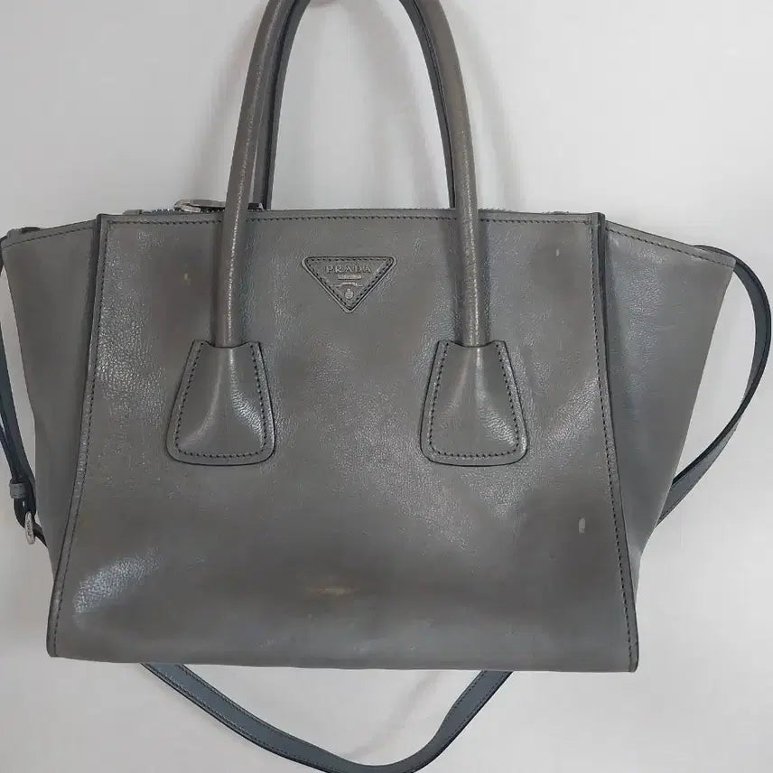 [BUNJANG] Prada Glace Calf Leather Tote Bag / 정품 프라다 토트백