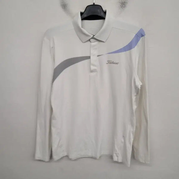 [BUNJANG] Titleist Golf Long Sleeve Polo Shirt / [95~100/M~L] 타이틀리스트 골프 긴팔 카라티