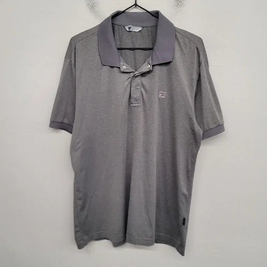 [BUNJANG] Fila Short Sleeve Polo T-Shirt / [100/L] 휠라 반팔 카라티