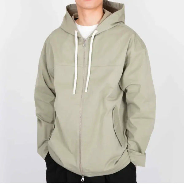 [BUNJANG] Daub Logo Graphic Field Jacket / 무신사 로고 그래픽 야상자켓