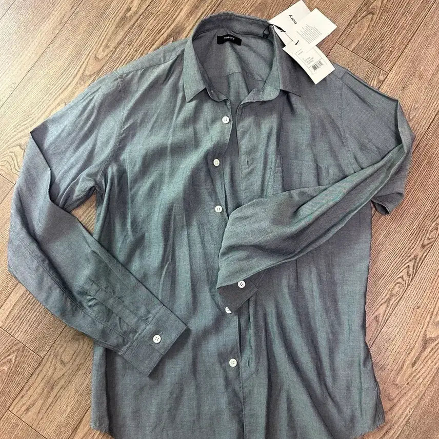 [BUNJANG] Theory Rammy Chambray Tencel Indigo Shirt / 띠어리 샴브레이 셔츠 (rammy chambray tancel indig