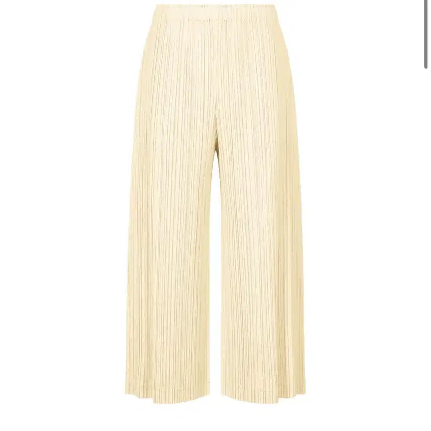 [BUNJANG] Issey Miyake Pleats Please Opal Pants Off-White Size 2 / 이세이미야케 플리츠플리즈 6월 오파크 팬츠 오프화이트 2 새상품