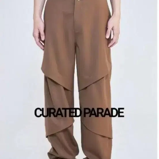 [BUNJANG] Curated Parade 212 Trousers Camel / [48]curated parade 212 01 tr 트라우저 카멜