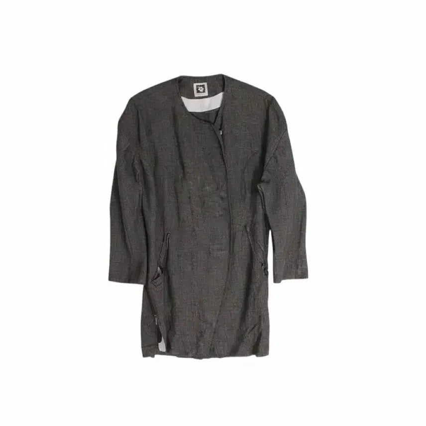 [BUNJANG] Anne Klein Linen Blend Jacket / 여성66/ 앤클라인 마 린넨 자켓 BK 22-2