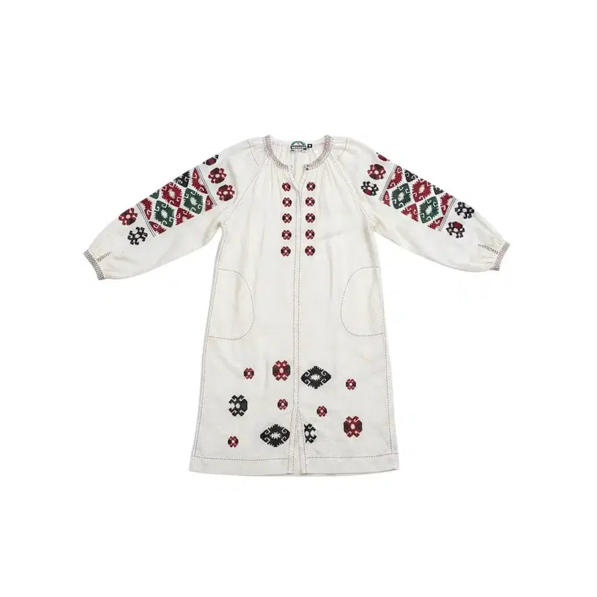 [BUNJANG] Imported Loose Ethnic Antique Dress IV / 여성S/ 수입로스 에스닉 앤틱 원피스 IV 21-9