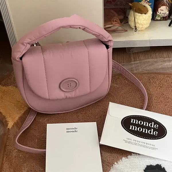 [BUNJANG] Monde Monde Pink Mini Bag / 몽드몽드 핑크 미니 백