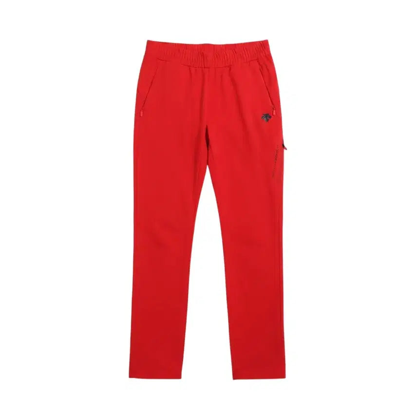 [BUNJANG] Descente Red Full Banding Pants / 여성S/ 데상트 레드 전체 밴딩 팬츠 바지 0-91