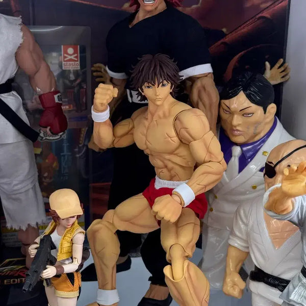 [BUNJANG] Storm Collectibles Baki & Yujiro 12-inch Action Figure Set / 스톰토이즈 12인치 바키&유지로