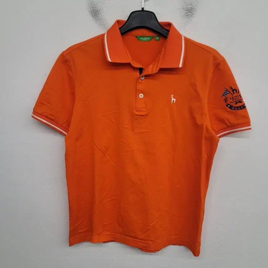 [BUNJANG] Hazzys Golf Short Sleeve Polo T-Shirt - Size M (95) / [95/M] 헤지스 골프 반팔 카라티